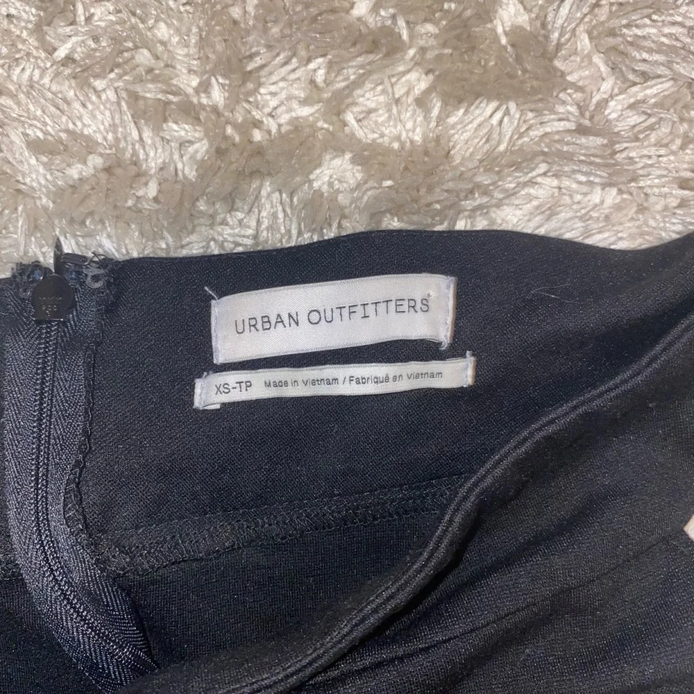 Urban Outfitters Off the Shoulder Cut Out Black Bodycon Dress - Picture 4 of 4